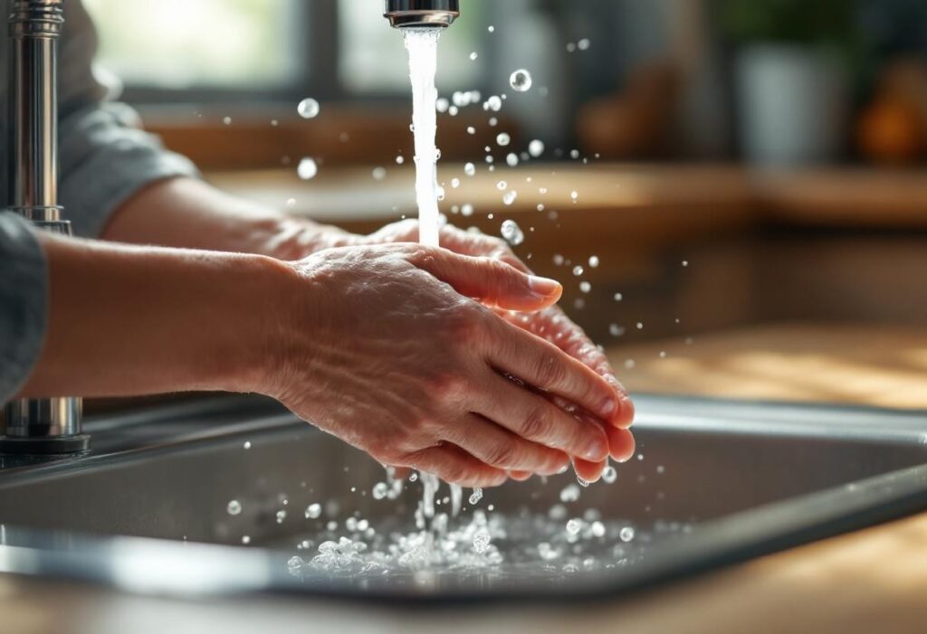 Peut-on se laver les mains avec du liquide vaisselle ?