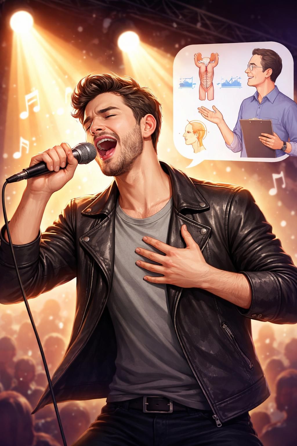 suivez les dernières actualités santé vocale dédiées aux chanteurs, avec des conseils experts de phoniatres et orthophonistes pour préserver et optimiser votre voix.