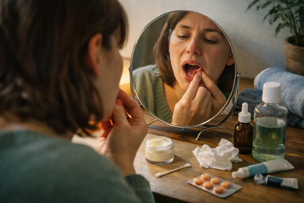 Aphte dans la bouche : comment le soulager efficacement ?