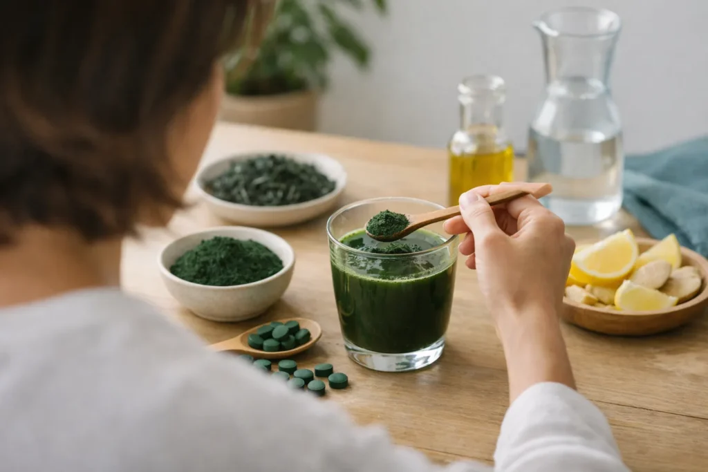 Spiruline : bienfaits, dosage et contre-indications à connaître